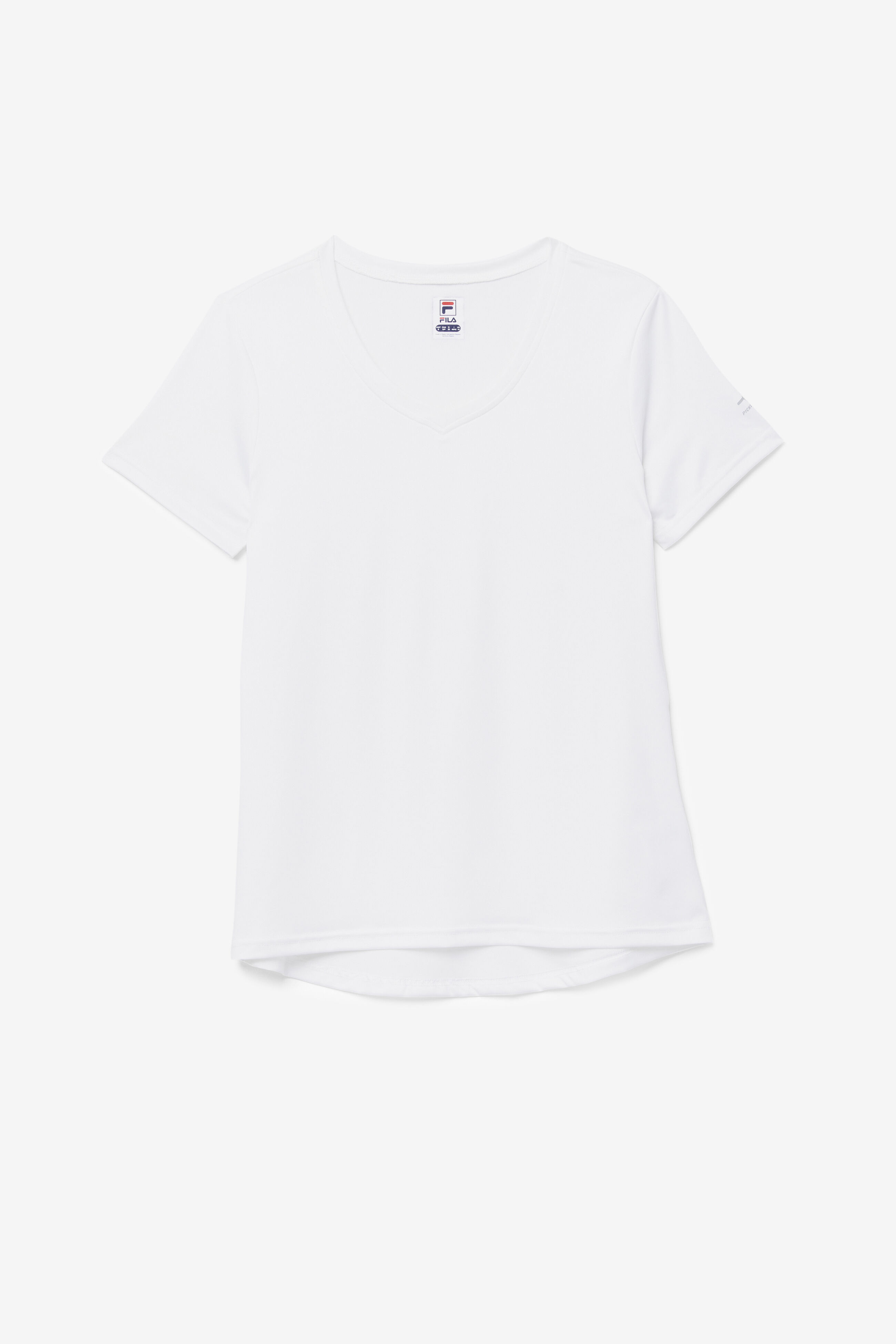 Women's Silky V-neck Pickleball Shirt | Fila 791273185937